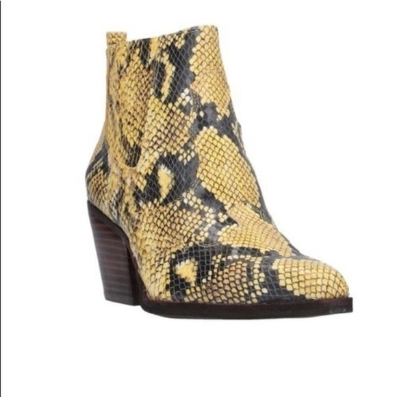SAM EDELMAN Winona snake print western boots - Picture 7 of 7